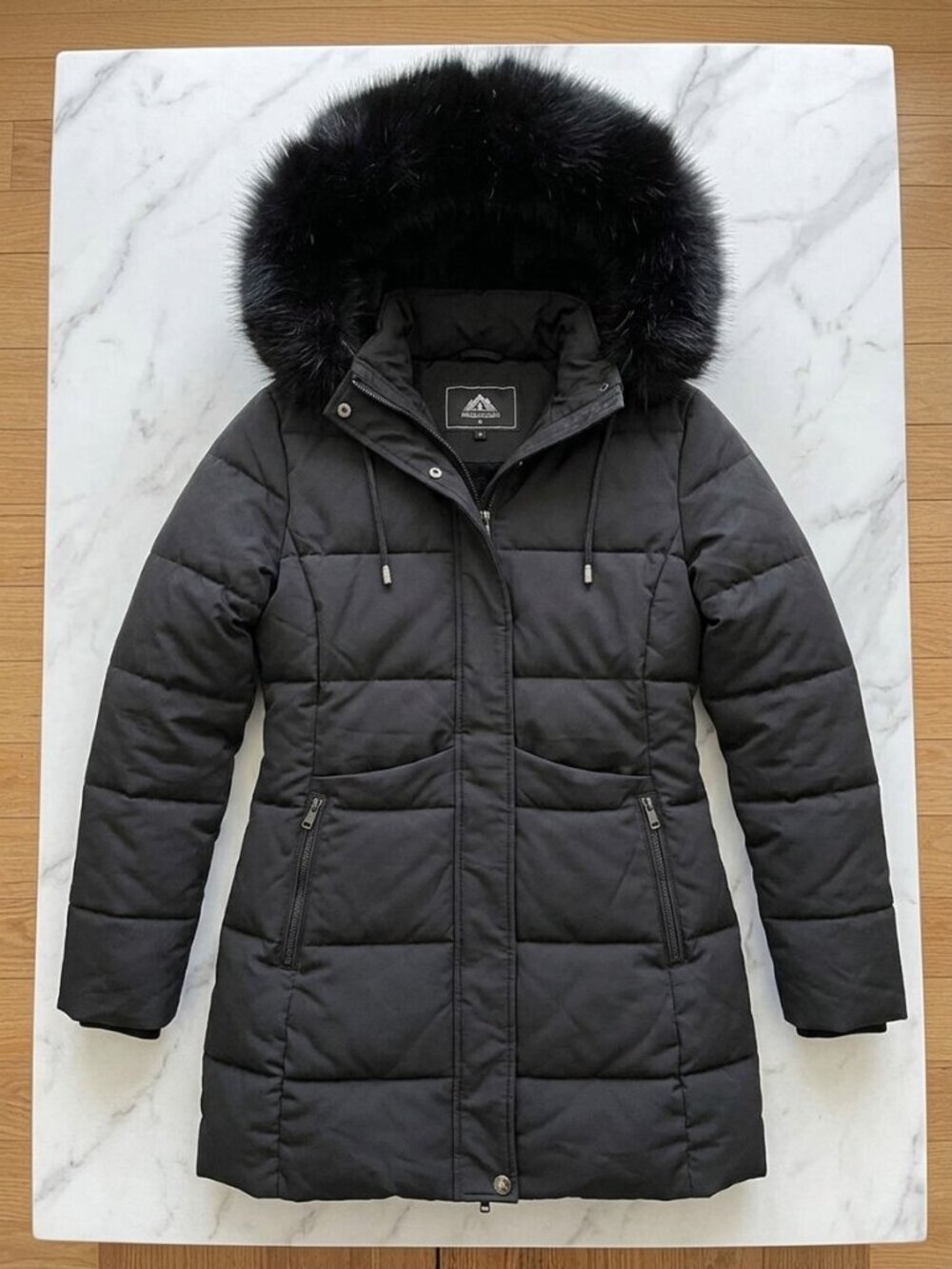 Women's Quilted Puffer Down Coat Long Waterproof Winter Jacket